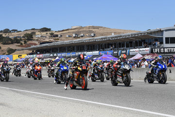 A Rare Crash Takes Mathew Scholtz Out Of Contention In Sunday’s Superbike Race At Laguna Seca