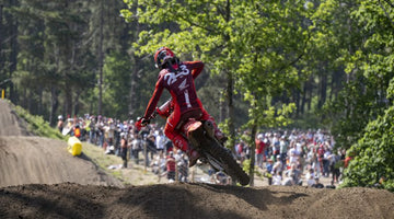 Gajser right in championship battle after tough MXGP of Galicia