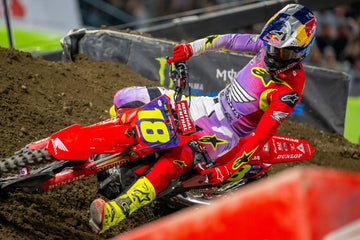 Poor Starts Mask Good Rides by Team Honda HRC at Anaheim 2 SX