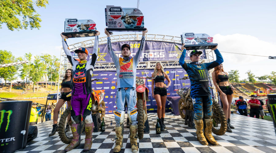 Honda HRC Progressive Sweeps Budds Creek MX, Clinches Manufacturers and 450 Riders Championships