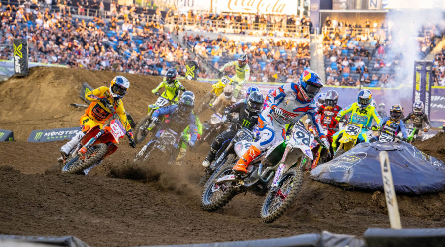 Honda HRC Progressive Rebounds with Positive Home SMX Round