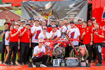 450 Title Caps Successful Weekend for Team Honda HRC at Unadilla MX