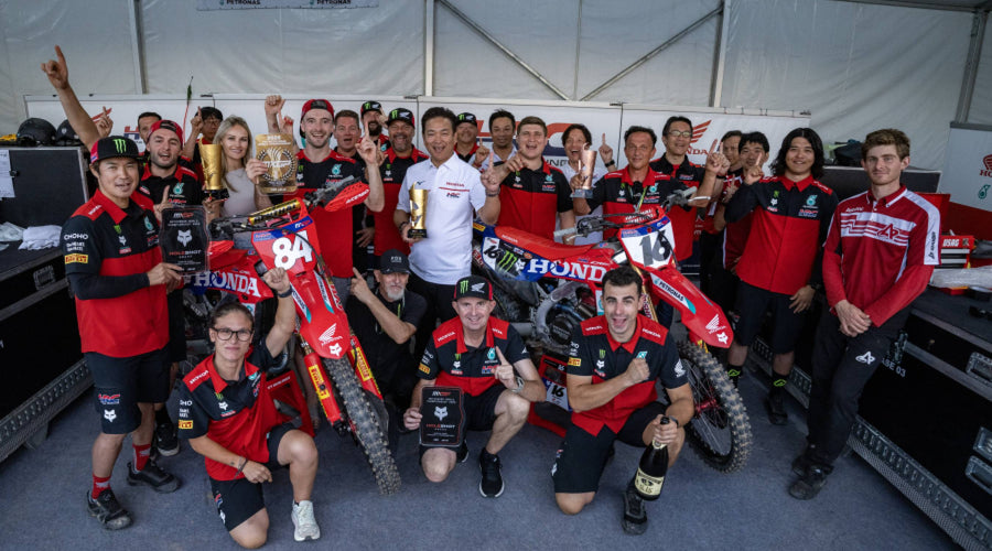 Herlings wins with Vialle third for another double Honda HRC PETRONAS podium in China