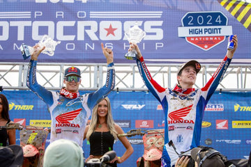 Jett Lawrence Sweeps 450 Motos to Win High Point National MX