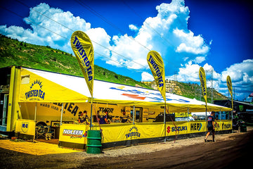 Twisted Tea Suzuki's Anstie 13th overall at Thunder Valley
