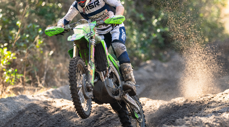 Rocky Mountain Red Bear Kawasaki Team Green™ Battles Through the Florida Sand