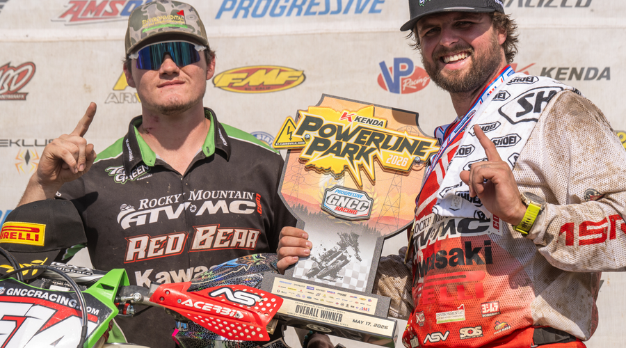 Steward Baylor Back on Top at Powerline Park GNCC