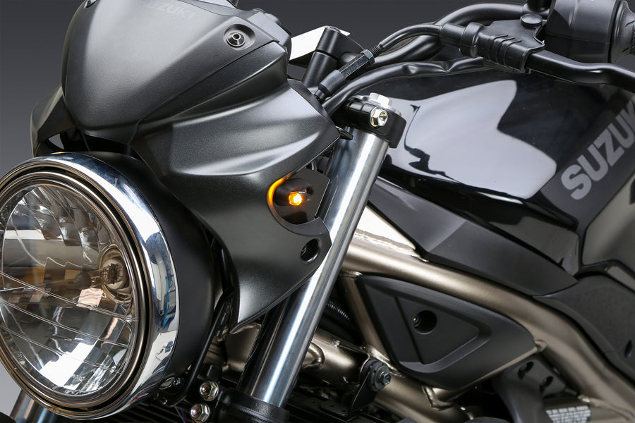 SV650/X 2017-2024 FRONT MICRO TURN SIGNAL KIT