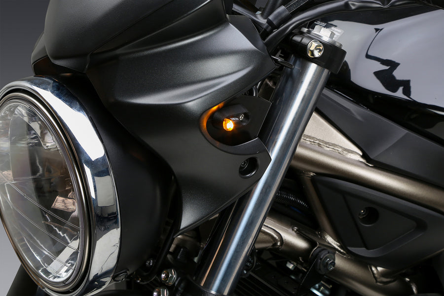 SV650/X 2017-2024 FRONT MICRO TURN SIGNAL KIT