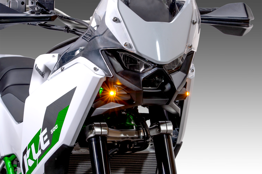 YOSHIMURA FRONT MICRO TURN SIGNAL KIT KLE500 2026 – Yoshimura R&D