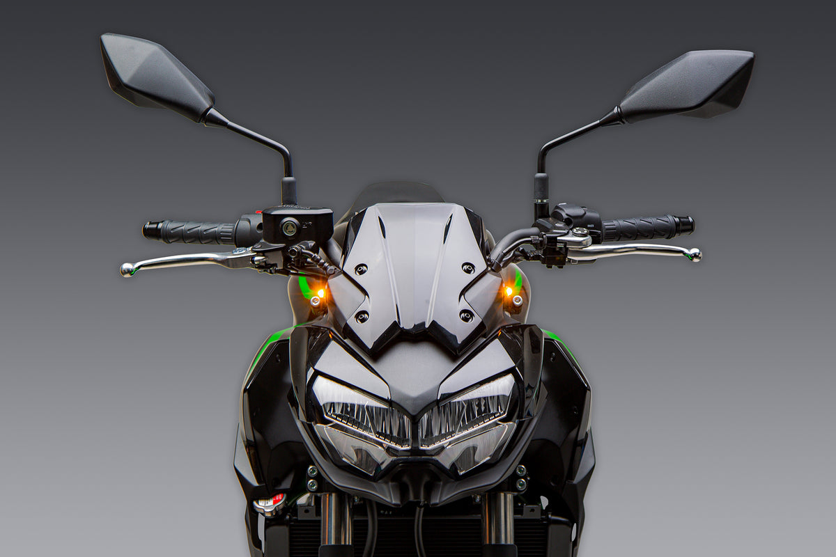 YOSHIMURA FRONT MICRO TURN SIGNAL KIT Z650 2020-24 – Yoshimura R&D