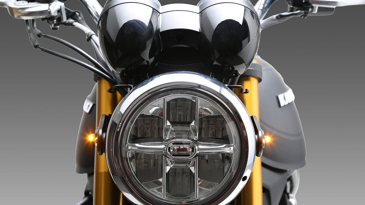 YOSHIMURA FRONT MICRO TURN SIGNAL KIT Z900RS 2018-25