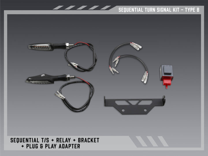 Type B Sequential Signal Kit for V2 Fender Eliminators