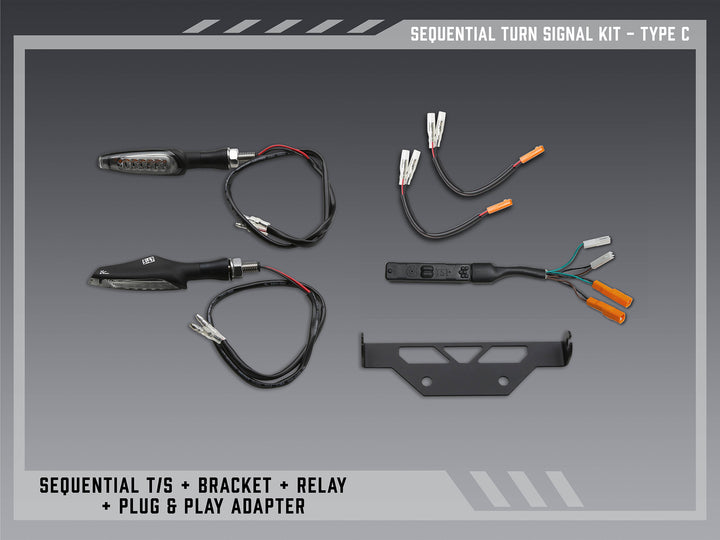 Type C Sequential Signal Kit for V2 Fender Eliminators