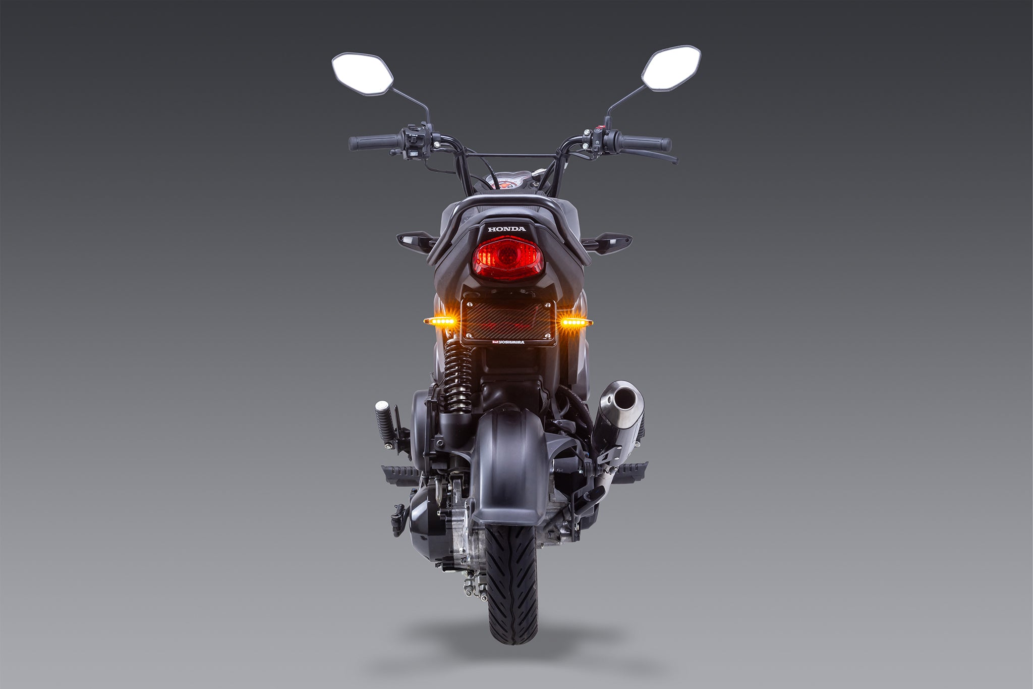 Motorcycle Front Plate For Honda Navi - Black Fork Guard & Protection Plate