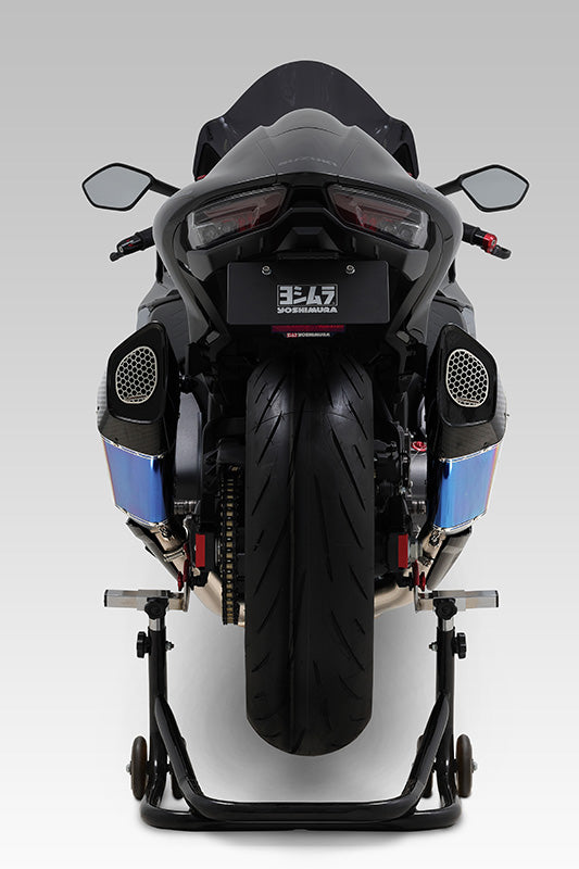 Yoshimura HAYABUSA 2021-23 JMCA RACE R-11Sq R TITANIUM FULL SYSTEM WITH ...