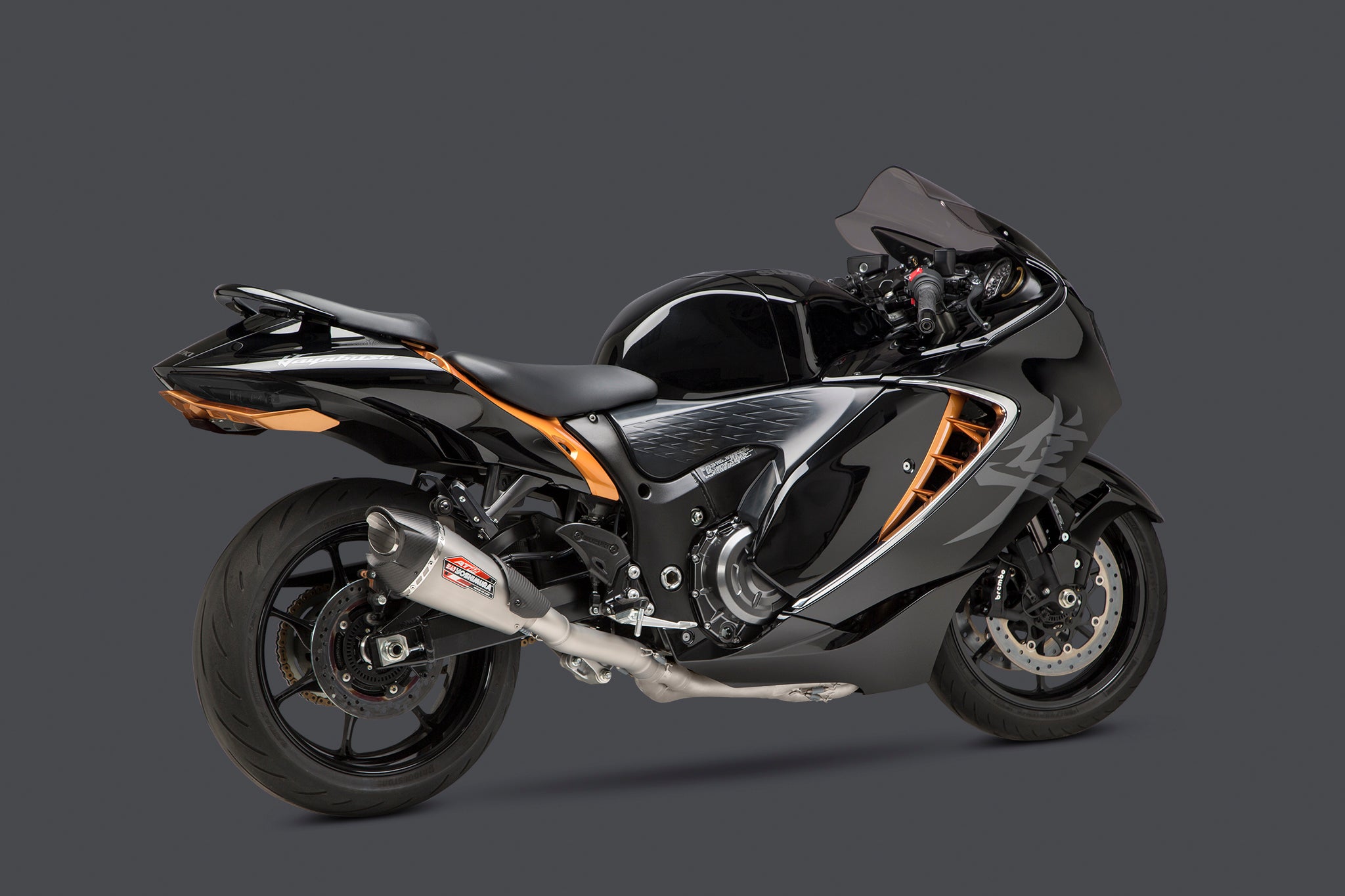 Yoshimura Hayabusa 22-26 Race AT2 Stainless Full Exhaust, w