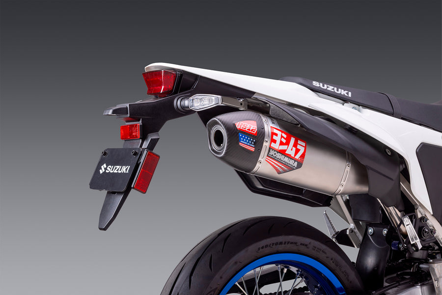DR-Z4 S/SM 2025 Race RS-12 Stainless Full Exhaust, w/ Stainless Muffler