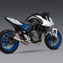 GSX-8S/R/T/TT 23-25 Race AT2 Stainless Full Exhaust, w/ Stainless Muffler