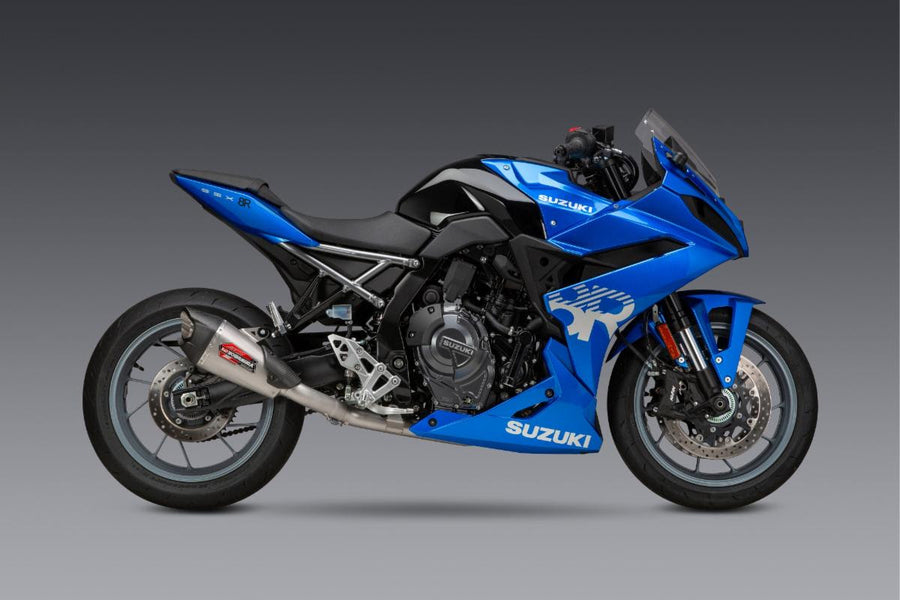 GSX-8S/R 23-24 Race AT2 Stainless Full Exhaust, w/ Stainless Muffler