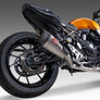 GSX-8S/R/T/TT 23-25 Race AT2 Stainless Full Exhaust, w/ Stainless Muffler