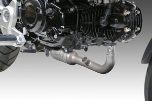 GROM 2022-25 RS-9T Stainless High Mount Full Exhaust, w/ Stainless Muffler