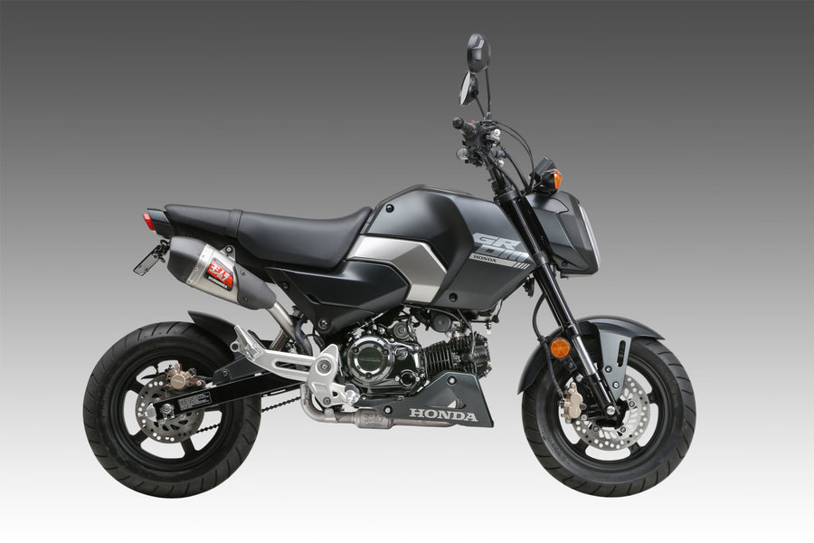 GROM 2022-25 RS-9T Stainless High Mount Full Exhaust, w/ Stainless Muffler