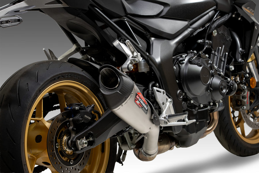 CB1000 2025 AT2 Stainless Slip-On Exhaust, w/ Stainless Muffler