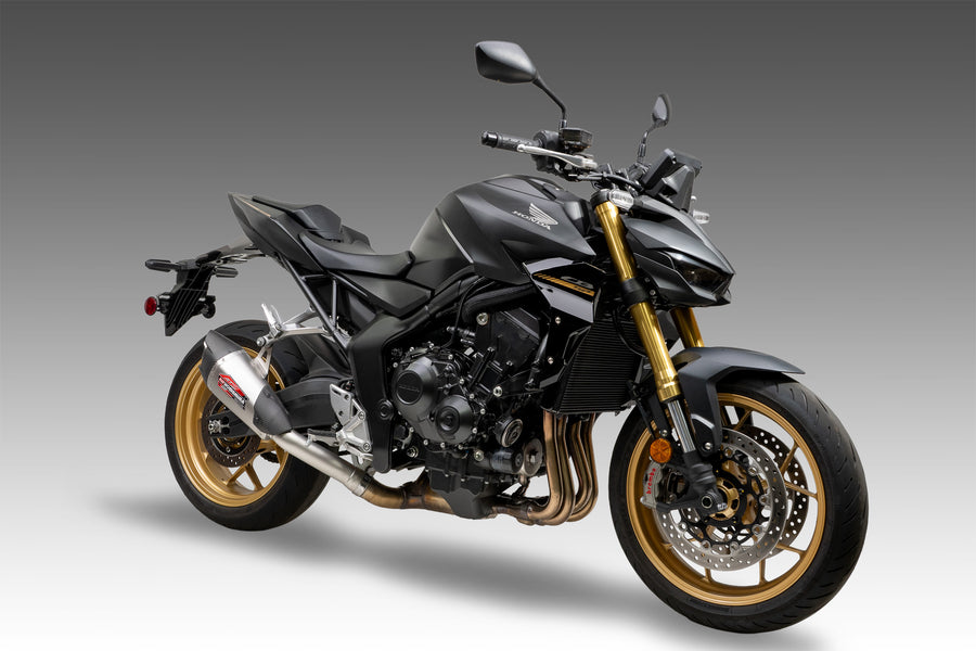 CB1000 2025 AT2 Stainless Slip-On Exhaust, w/ Stainless Muffler