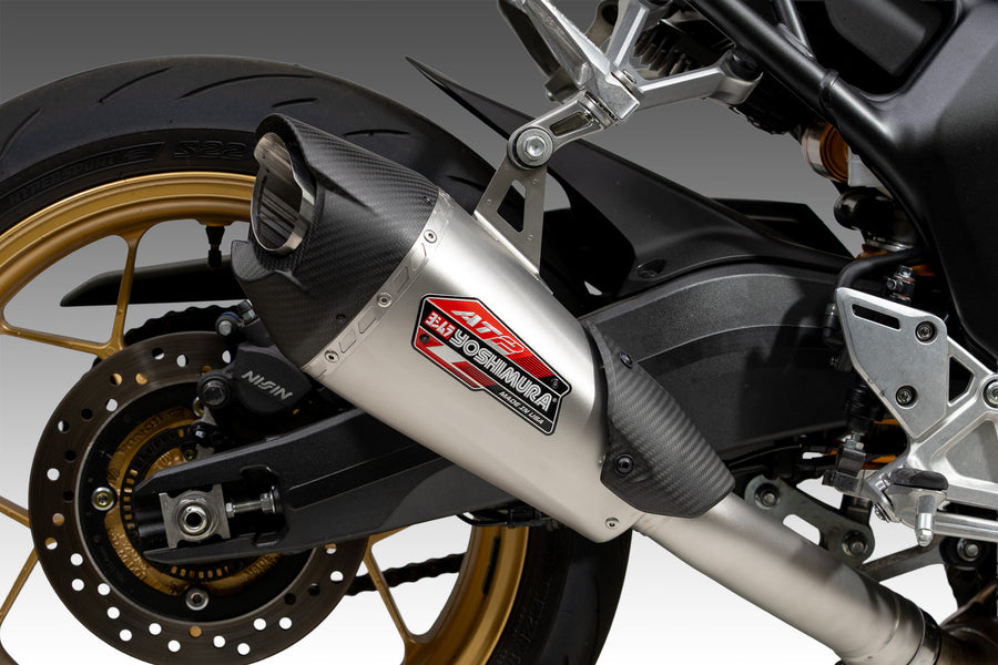 CB1000 2025 AT2 Stainless Slip-On Exhaust, w/ Stainless Muffler
