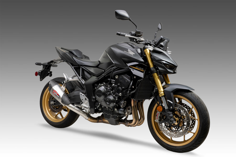 CB1000 2025 AT2 Stainless Slip-On Exhaust, w/ Stainless Muffler