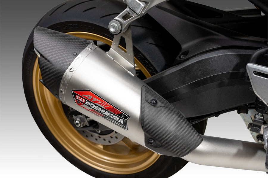 CB1000 2025 AT2 Stainless Slip-On Exhaust, w/ Stainless Muffler