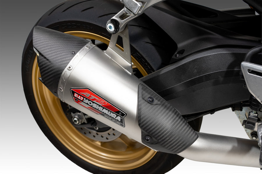 CB1000 2025 AT2 Stainless Slip-On Exhaust, w/ Stainless Muffler