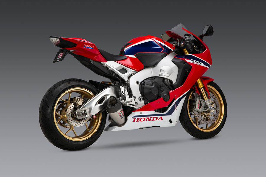 CBR1000RR/SP/SP2 17-25 AT2 Stainless Slip-On Exhaust, w/ Stainless Muffler
