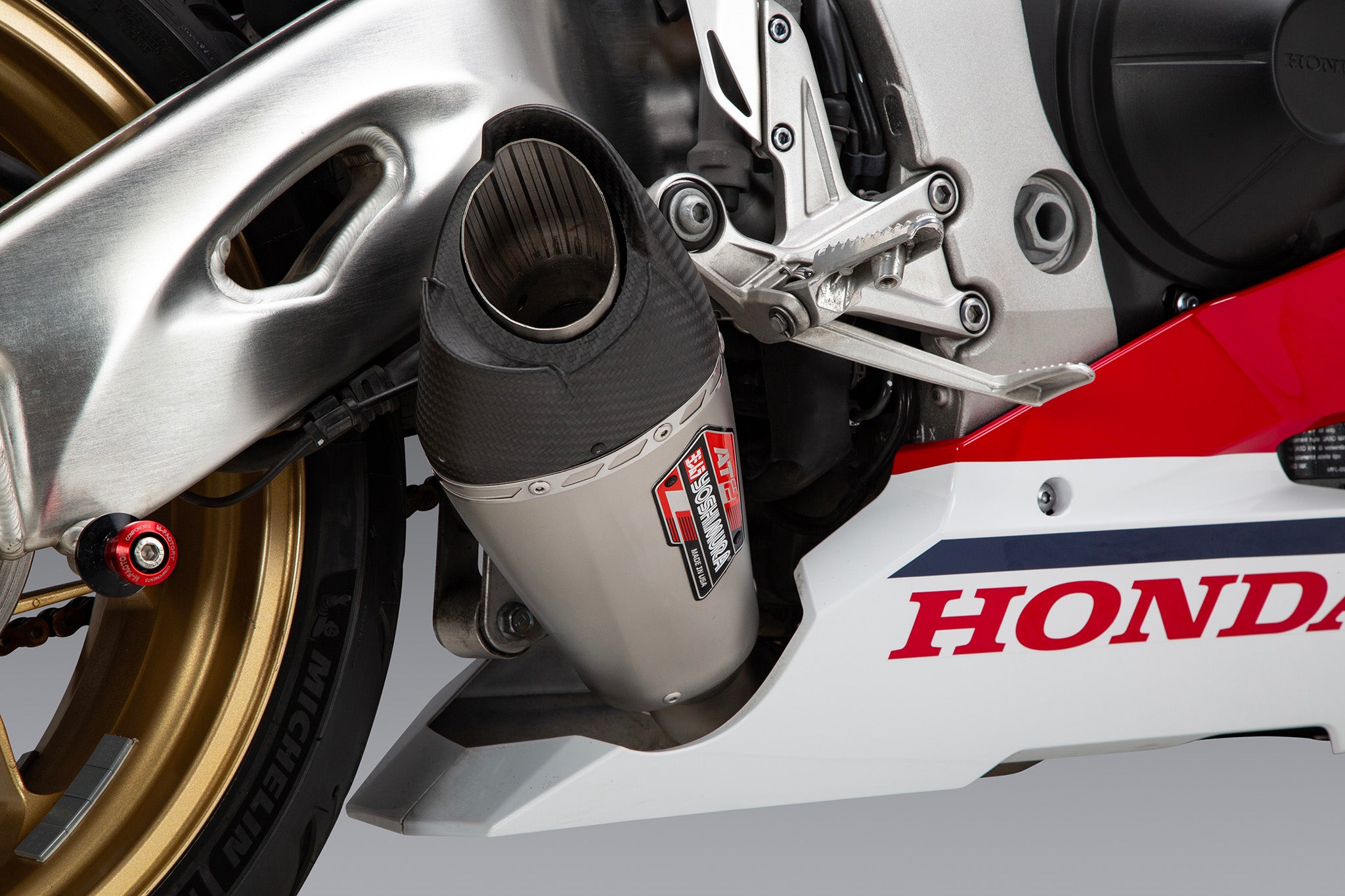 Yoshimura CBR1000RR SP SP2 2017 24 Alpha T Slip On Exhaust Stainless Muffler