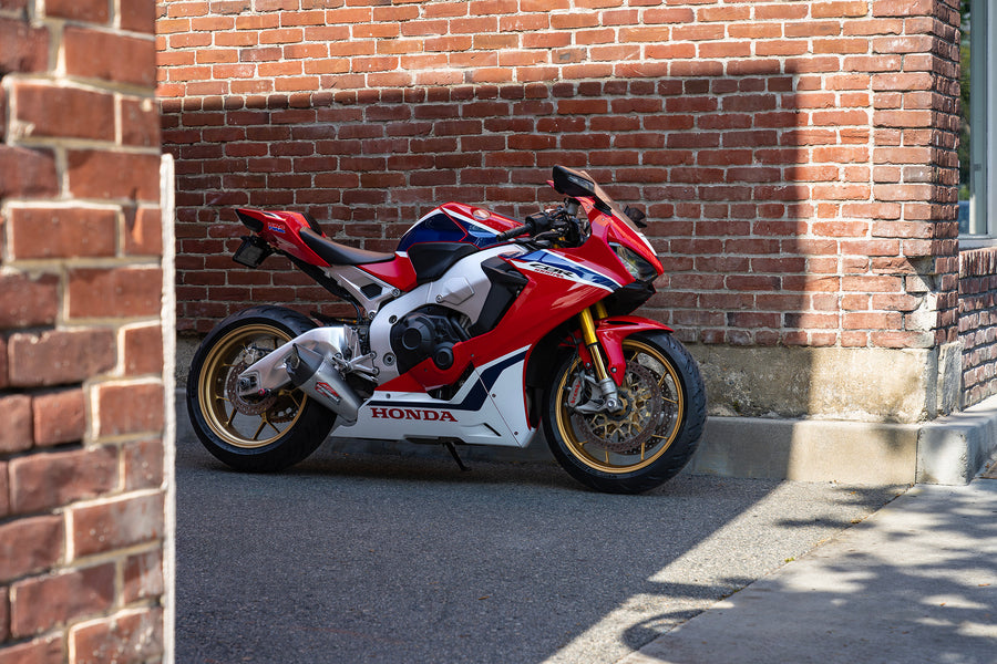 CBR1000RR/SP/SP2 17-25 AT2 Stainless Slip-On Exhaust, w/ Stainless Muffler