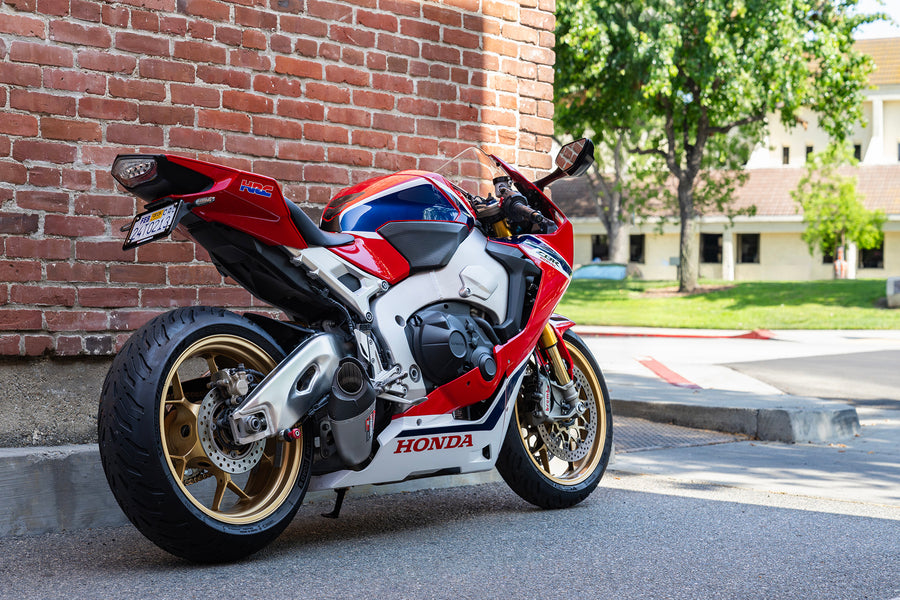 CBR1000RR/SP/SP2 17-25 AT2 Stainless Slip-On Exhaust, w/ Stainless Muffler