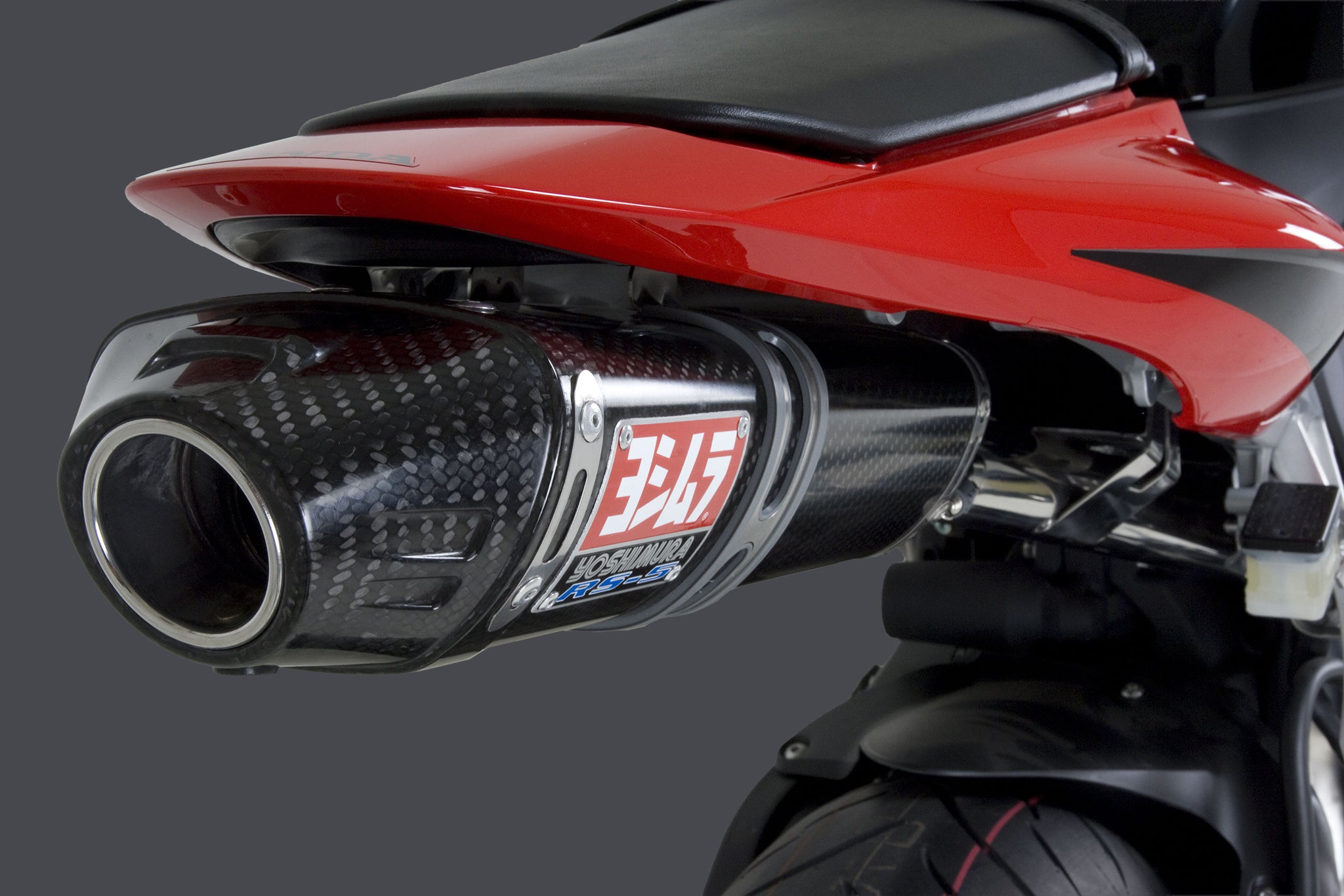 Yoshimura CBR600RR 09-26 RS-5 Stainless Exhaust Carbon Muffler