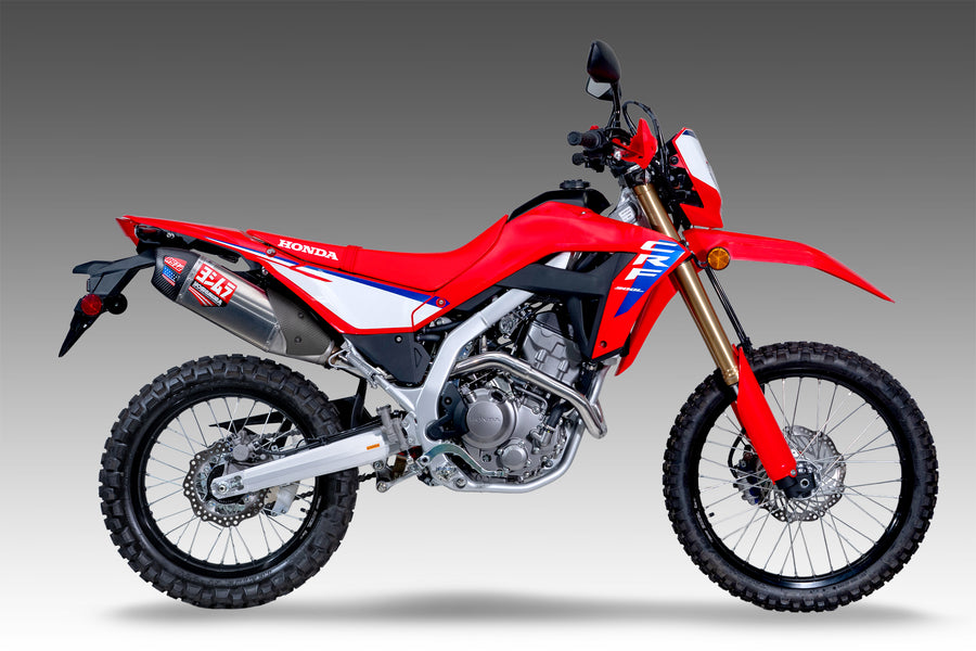 CRF300L/Rally 21-25 Race RS-12 Stainless Full Exhaust, w/ Stainless Muffler