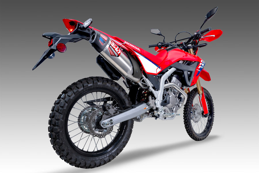 CRF300L/Rally 21-25 Race RS-12 Stainless Full Exhaust, w/ Stainless Muffler