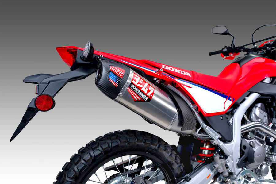 CRF300L/Rally 21-25 Race RS-12 Stainless Full Exhaust, w/ Stainless Muffler