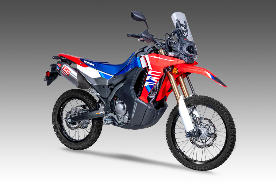 CRF300L/Rally 21-25 Race RS-12 Stainless Full Exhaust, w/ Stainless Muffler