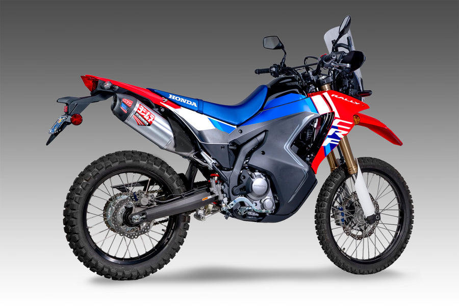 CRF300L/Rally 21-25 Race RS-12 Stainless Full Exhaust, w/ Stainless Muffler