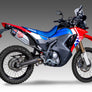 CRF300L/Rally 21-25 Race RS-12 Stainless Full Exhaust, w/ Stainless Muffler