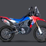 CRF300L/Rally 21-26 Race RS-12 Stainless Full Exhaust, w/ Stainless Muffler