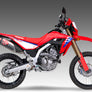 CRF300L/Rally 21-25 Race RS-12 Stainless Slip-On Exhaust, w/ Stainless Muffler