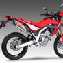 CRF300L/Rally 21-25 Race RS-12 Stainless Slip-On Exhaust, w/ Stainless Muffler
