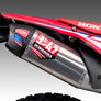 CRF300L/Rally 21-25 Race RS-12 Stainless Slip-On Exhaust, w/ Stainless Muffler