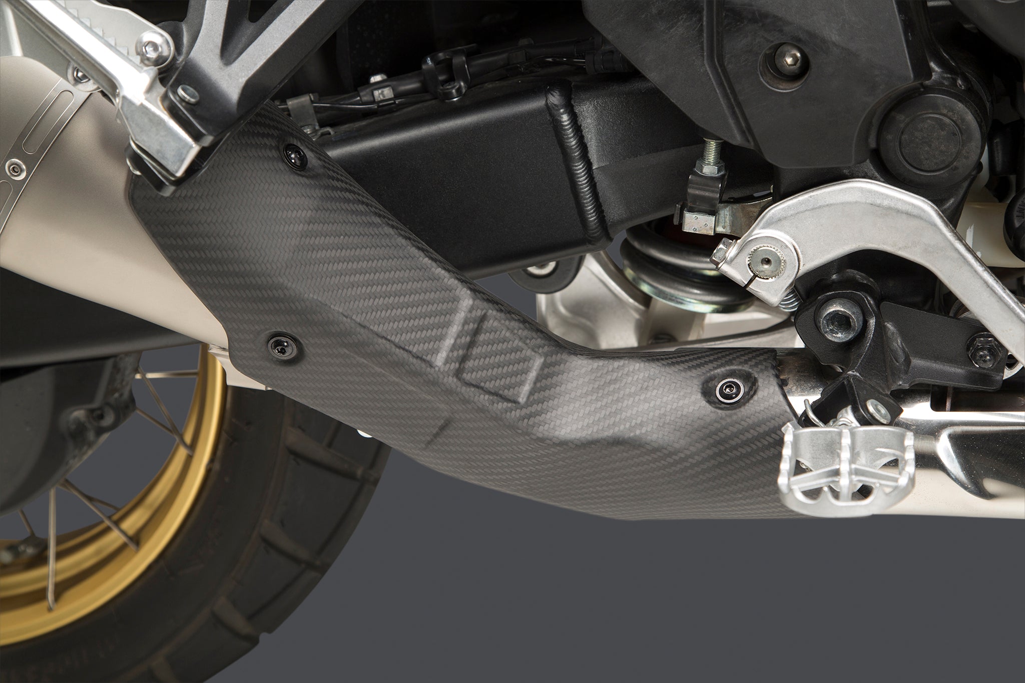 Yoshimura Africa Twin 20-26 RS-12 Slip-On Exhaust with Stainless