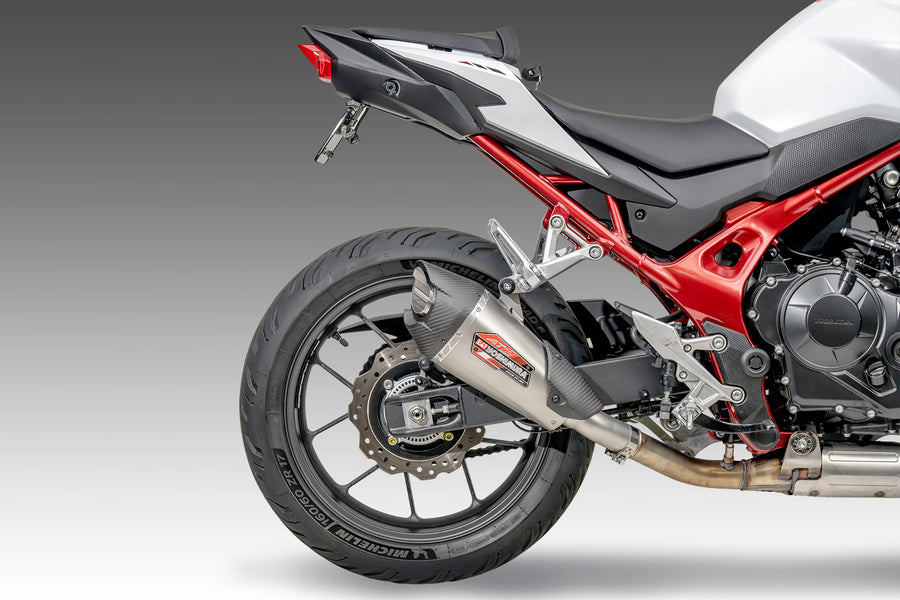 CB750 2025 AT2 Stainless Slip-On Exhaust, w/ Stainless Muffler